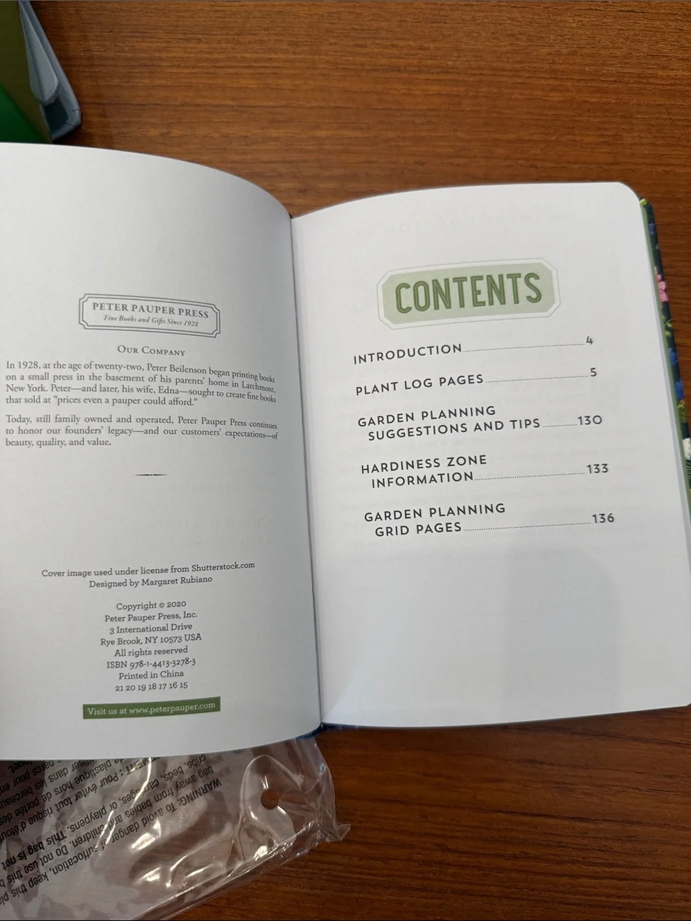 N/A gardener logbook